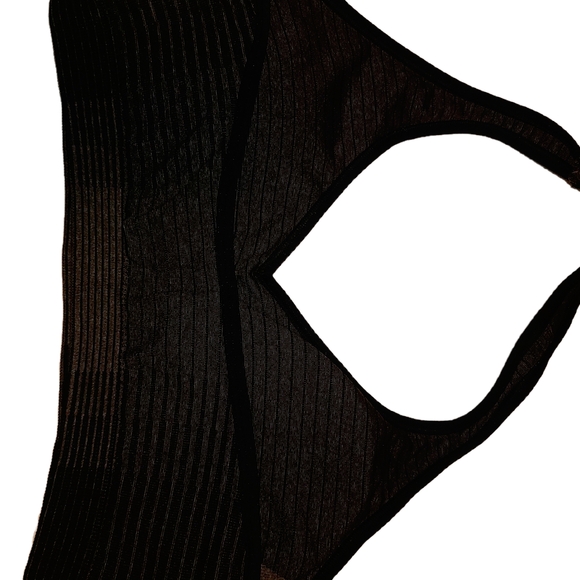 Gymshark Sport Seamless Sports Bra | Size Large | Brown/Black | NWT - Picture 3 of 6